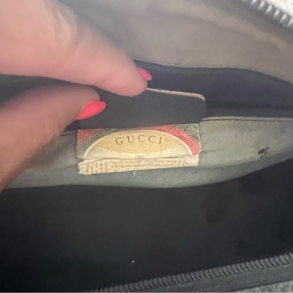 PRICE DROP!!! Authentic Vintage Gucci Boston Bag - Picture 8 of 12